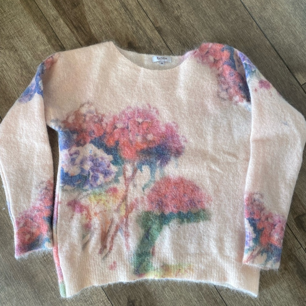 Vintage Bartolini floral sweater
